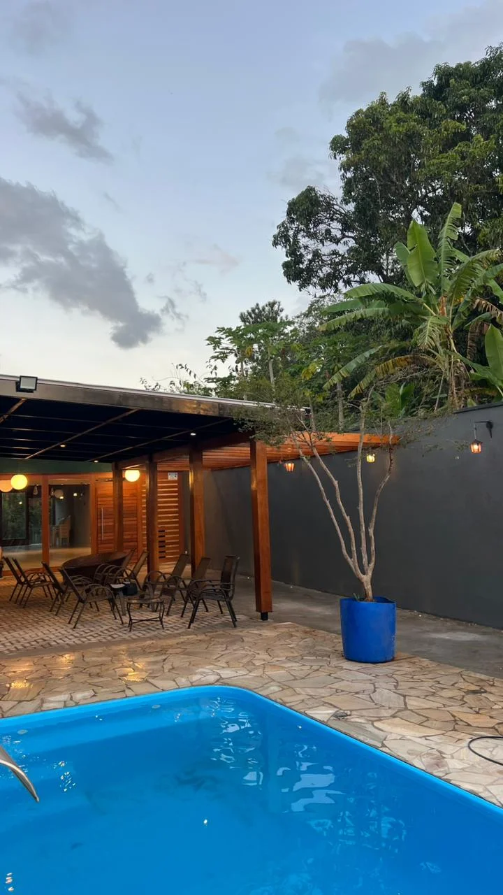 Ambiente do Spaço Sales preparado para celebrações